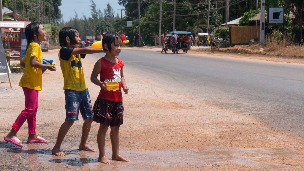 Songkran auf Koh Lanta