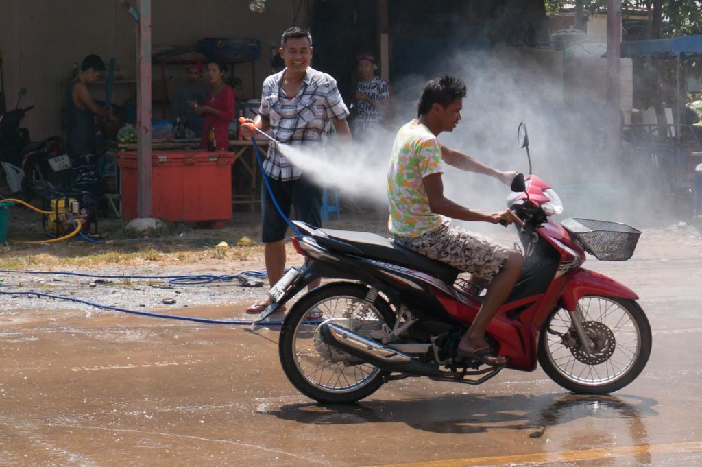 Songkran auf Koh Lanta