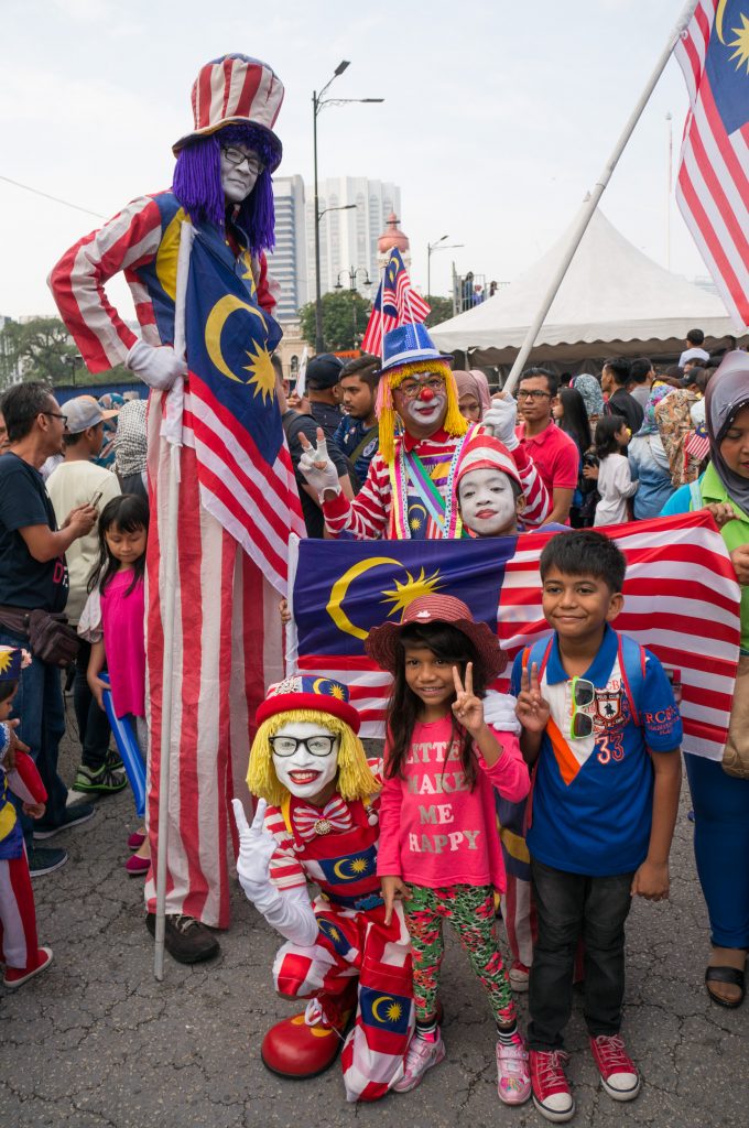 Die Merdeka Parade zur Unabhängigkeit Malaysias findet jährlich am 31. August statt.