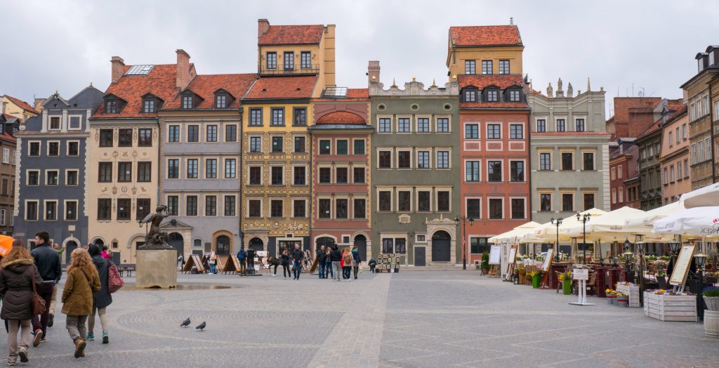 Die Warschauer Altstadt ist kaum älter als ein halbes Jahrhundert.