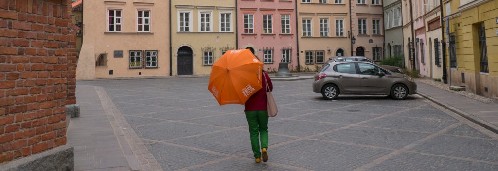 OrangeUmbrella Tour durch Warschaus Altstadt