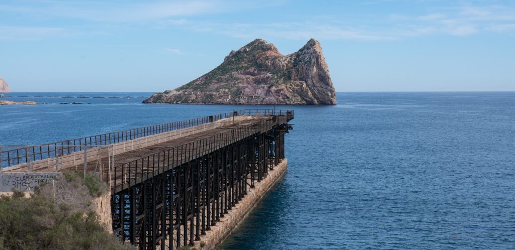 Der alte Embarcadero del Hornillo in Águilas