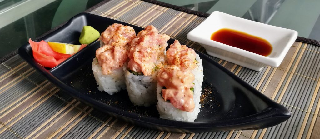 Thunfisch-Sushi im Yapi-Sushi Restaurant