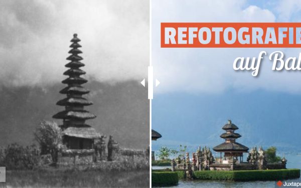 Refotografie auf Bali