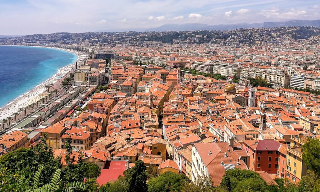 Nizza an der Côte d'Azur