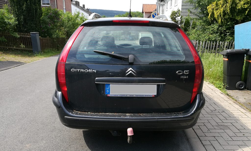 Unser Auto - ein erstaunlich zuverlässiger und gemütlicher Citröen C5 im zarten Alter von 12 Jahren.